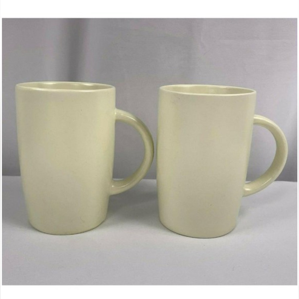 2 X Starbucks Ceramic Coffee Tea Mugs 11.8 OZ  2011
